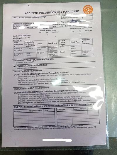 Gebraucht Stahlrohrbeschichtungs Anlage