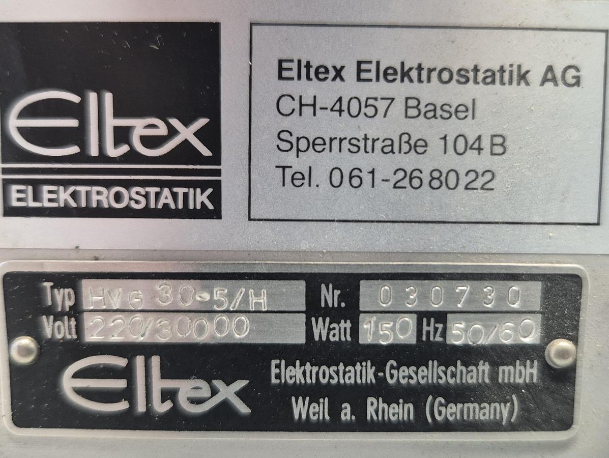 Gebraucht Eltex Hochspannung Generator HVG30-5/H