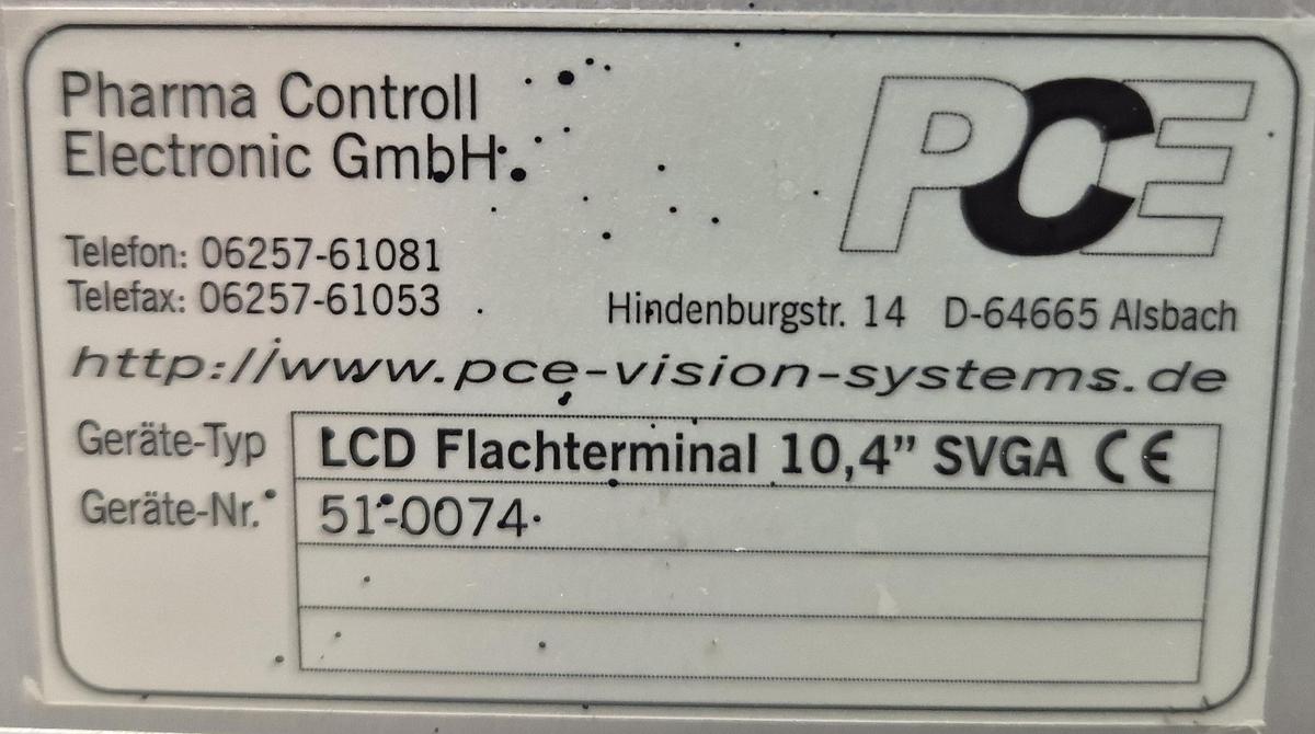 Gebraucht Pharma Control Electronic LCD Flachterminal - PCE-N2020