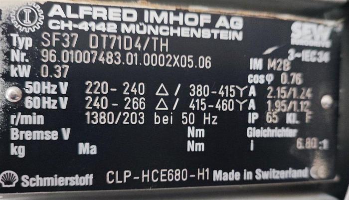 Gebraucht BOSCH Transver AG KAI-SR 45° Kurvenband