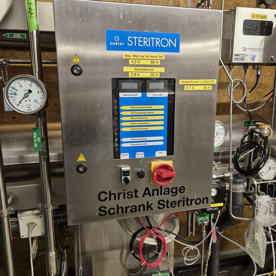 Gebraucht Christ Reinstwasserzirkulationsanlage Steritron EA 520 LOOP 1+2