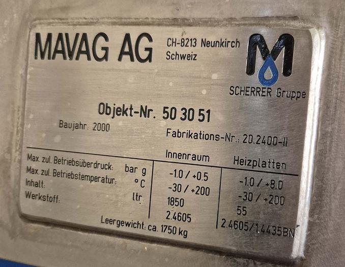 Gebraucht Trockenschrank Hastelloy 