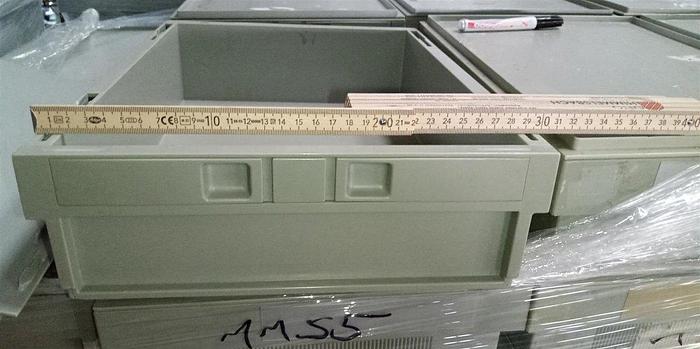 Gebraucht Archiv und Lagerboxen mit verriegelbaren Deckel 30/40/10 cm