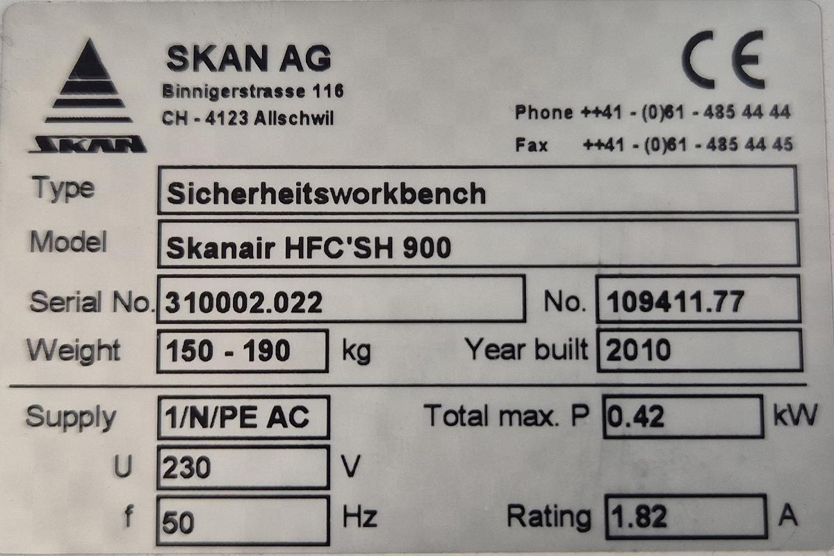 Gebraucht Skan Workstation HFC-SH900