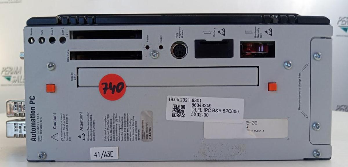 Gebraucht B&R Industrial Automation PC DLFL IPC B&R 5PC600