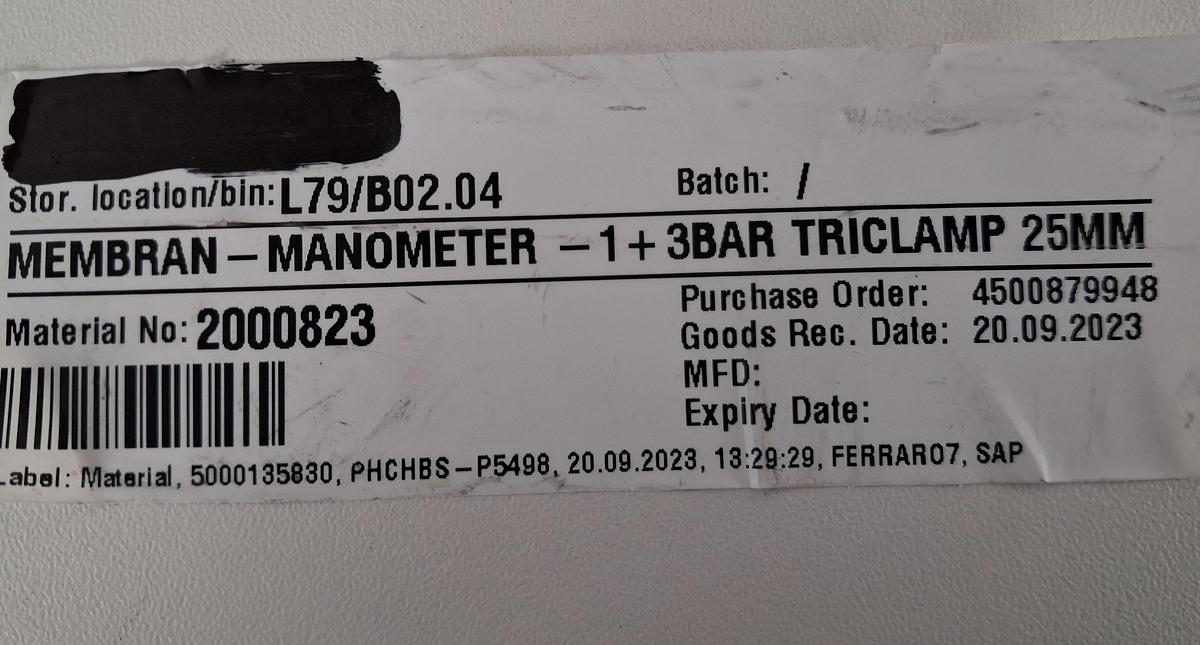 Gebraucht Manometer