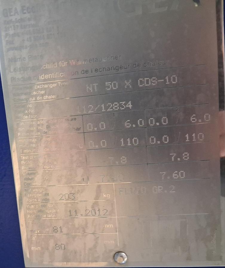 Gebraucht GEA PHE Systems