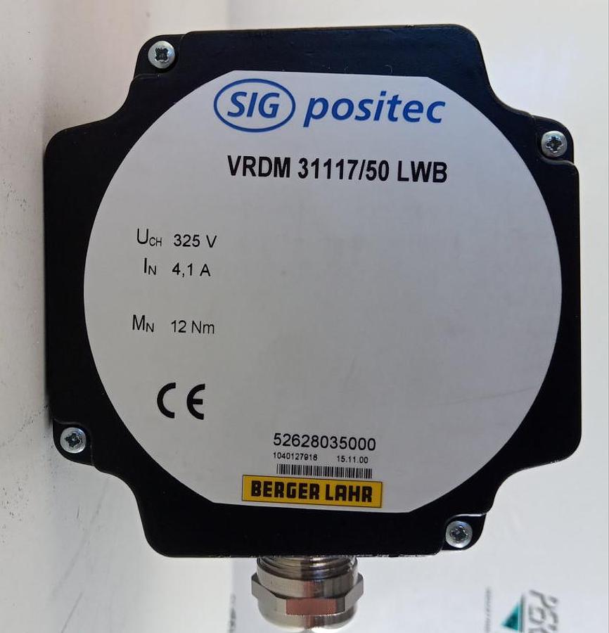 Berger Servo Motor VRDM31117/50 LWB