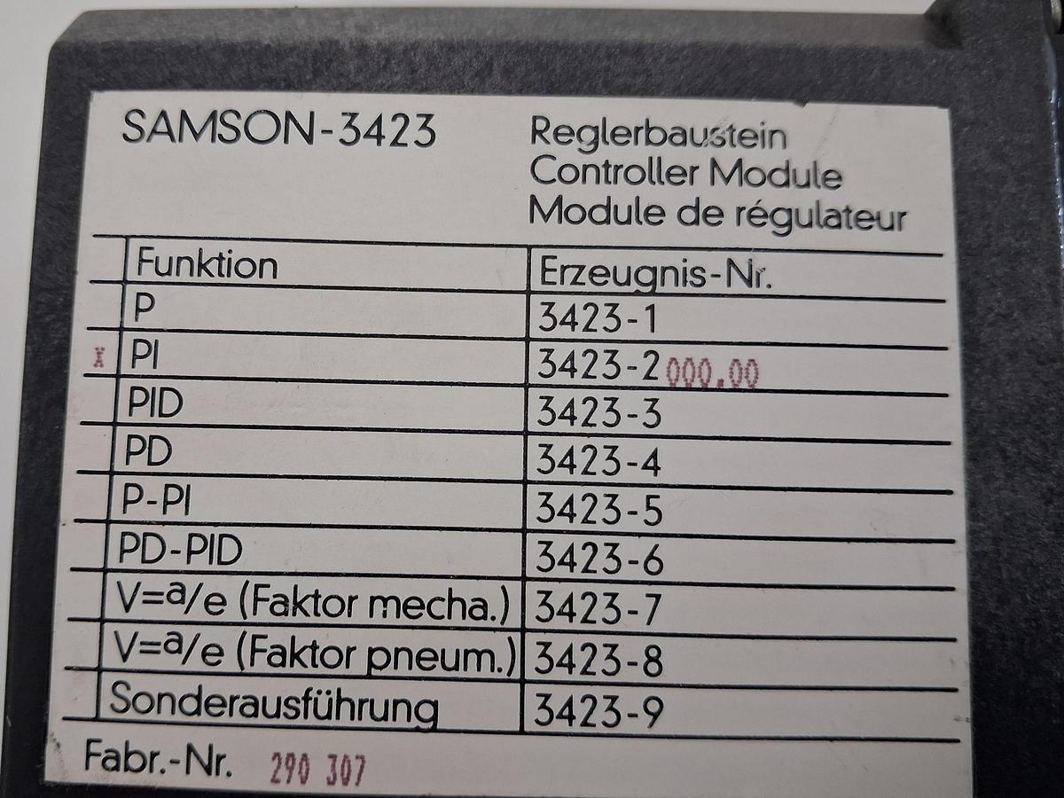 Gebraucht Samson 3423