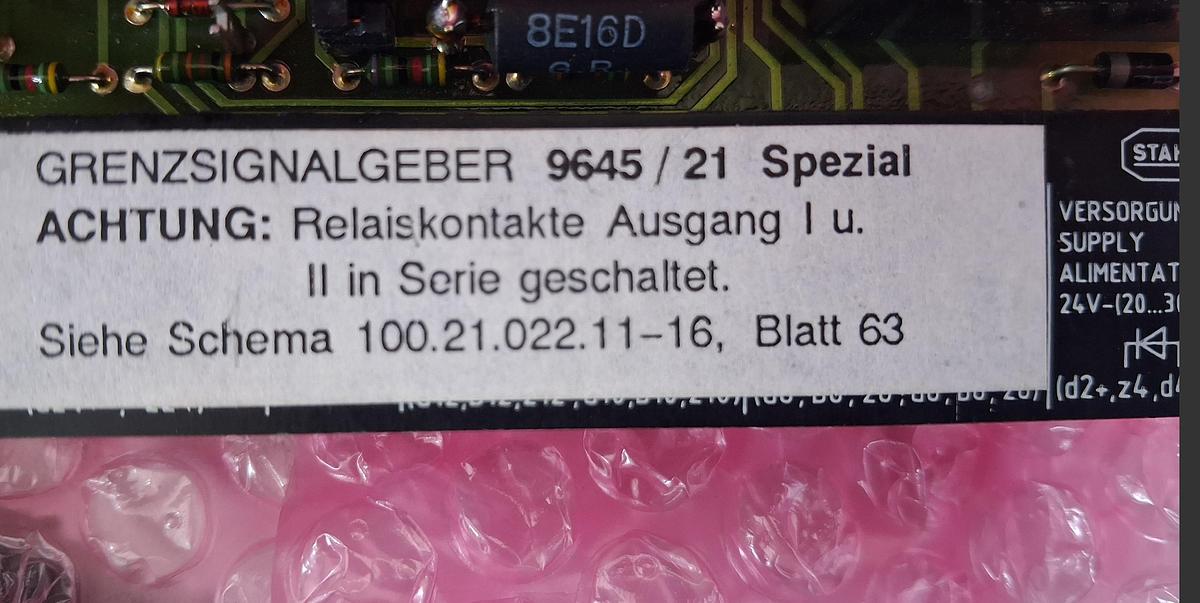 Gebraucht Grenzsignalgeber