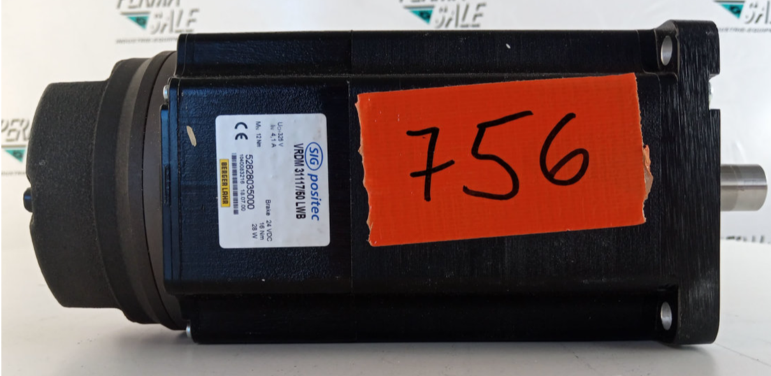 Berger Servo Motor mit ROBA-stop-M VRDM31117/50 LWB