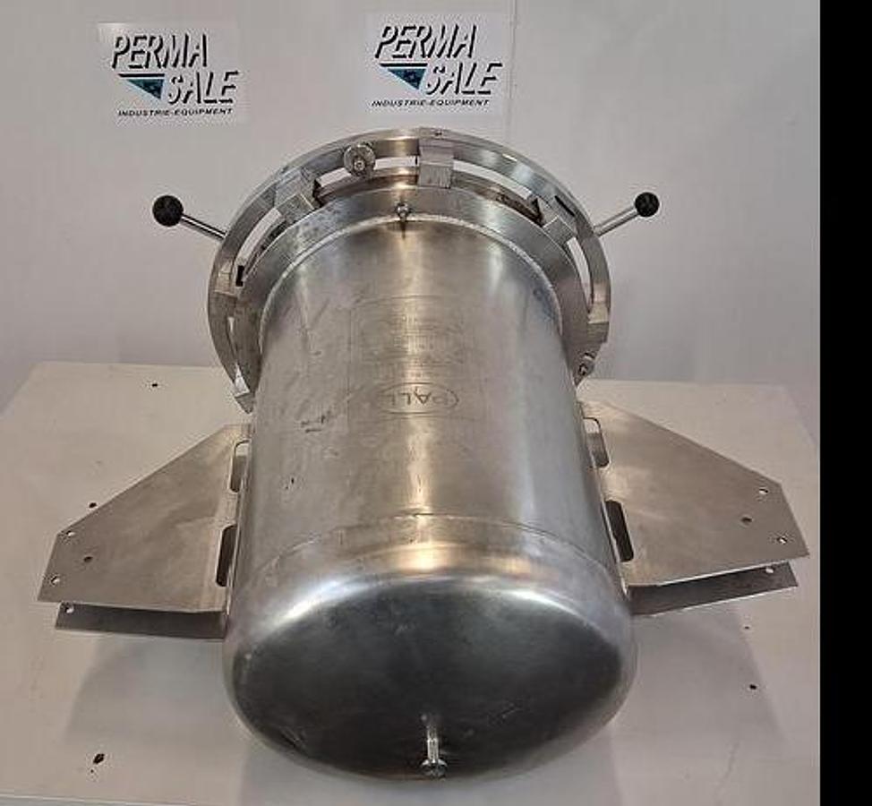 Gebraucht Pall Edelstahl-Filter und zugehörigen Deckelbaugruppen Gas Filter