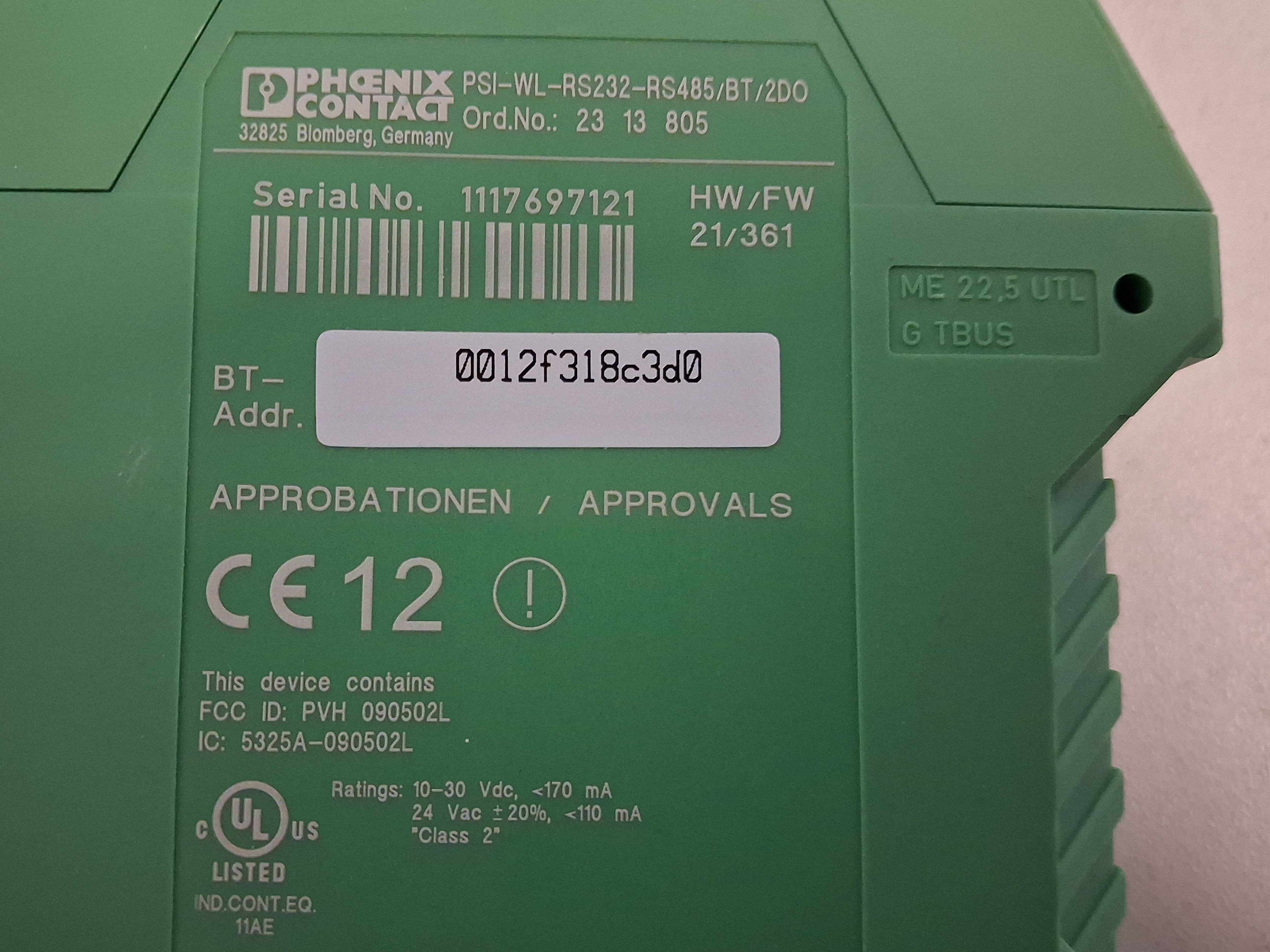 Gebraucht Transmit