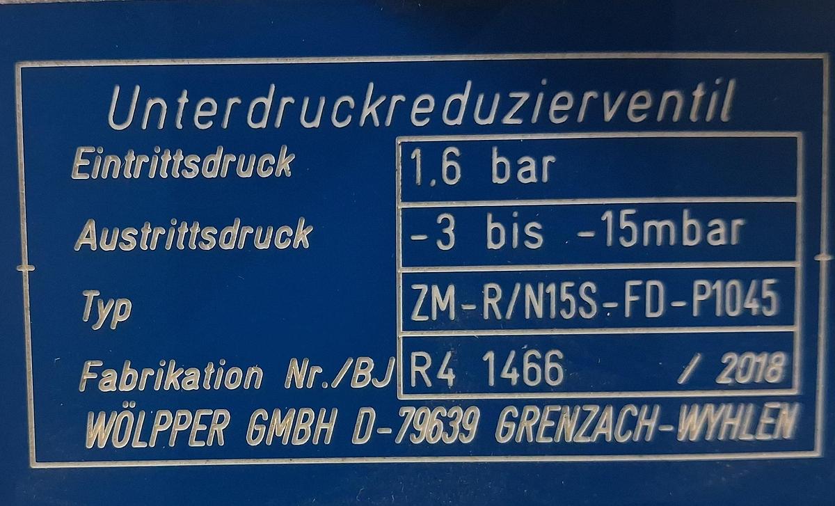 Gebraucht Unterdruckreduzierventil