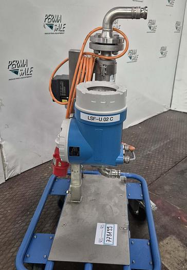 Gebraucht Endress und Häuser fahrbare Durchfluss Mess Einheit