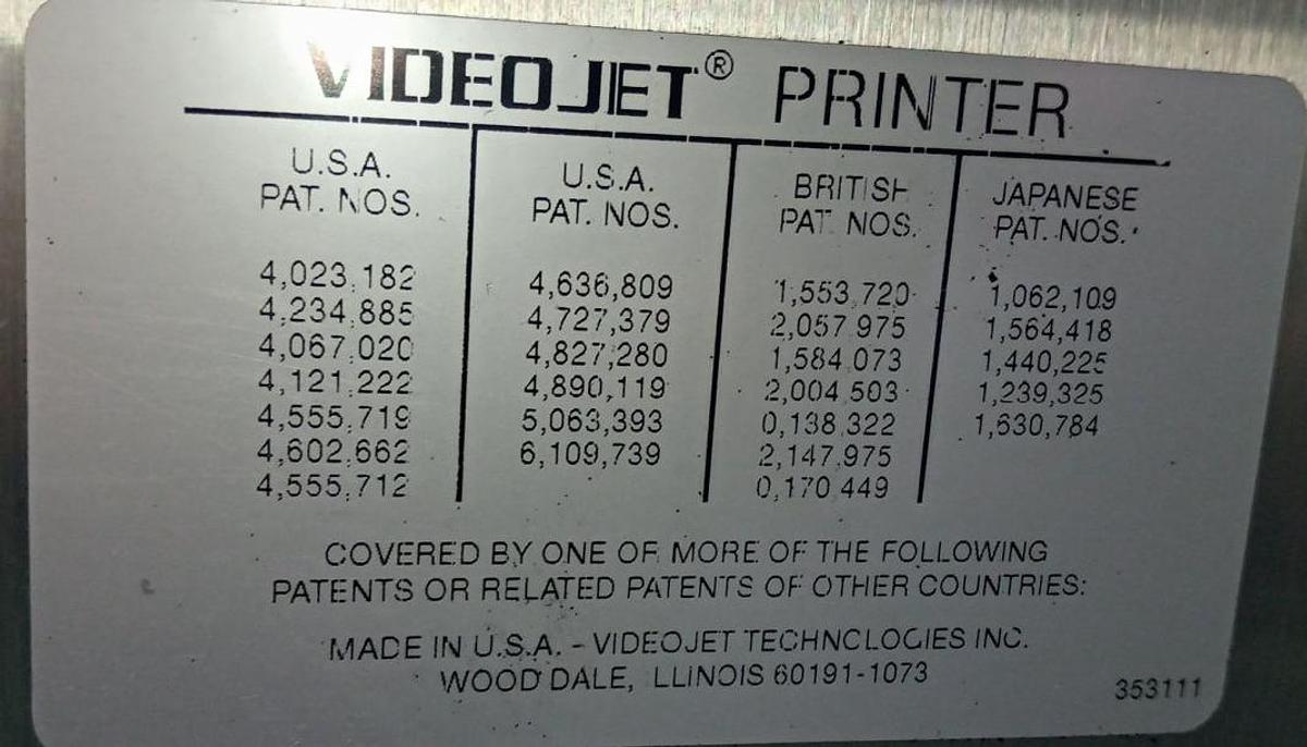 Gebraucht VideoJet Excel Serie 1000 Tinten-Jet-Coder-Drucker