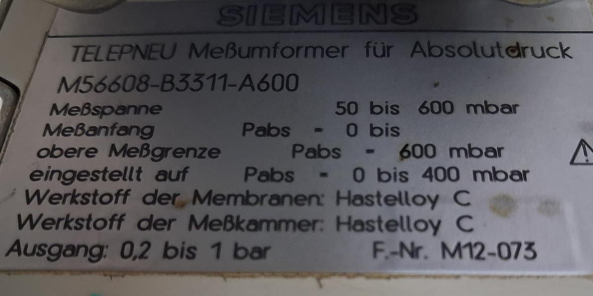 Gebraucht Messumformer Samson