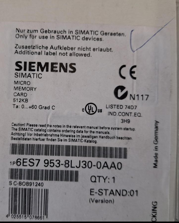 Gebraucht Speichekarte