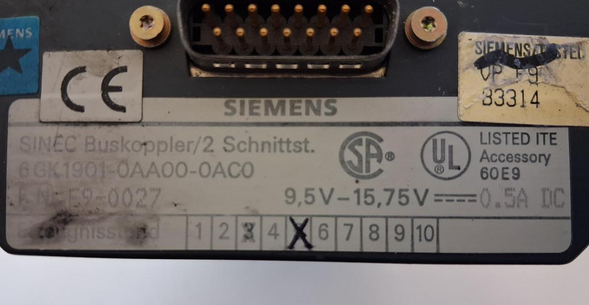 Gebraucht Sinec Buskoppler