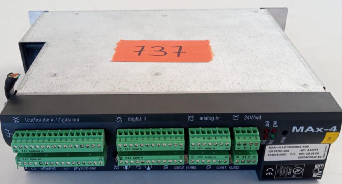 Gebraucht Elau Schneider Servo Verstärker MAX-4/11/01/008/08/1/1/00