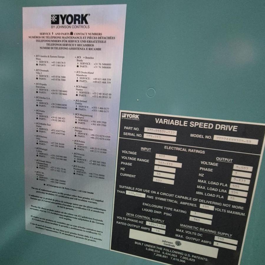 Gebraucht YORK YMC² Magnetic Centrifugal Chiller