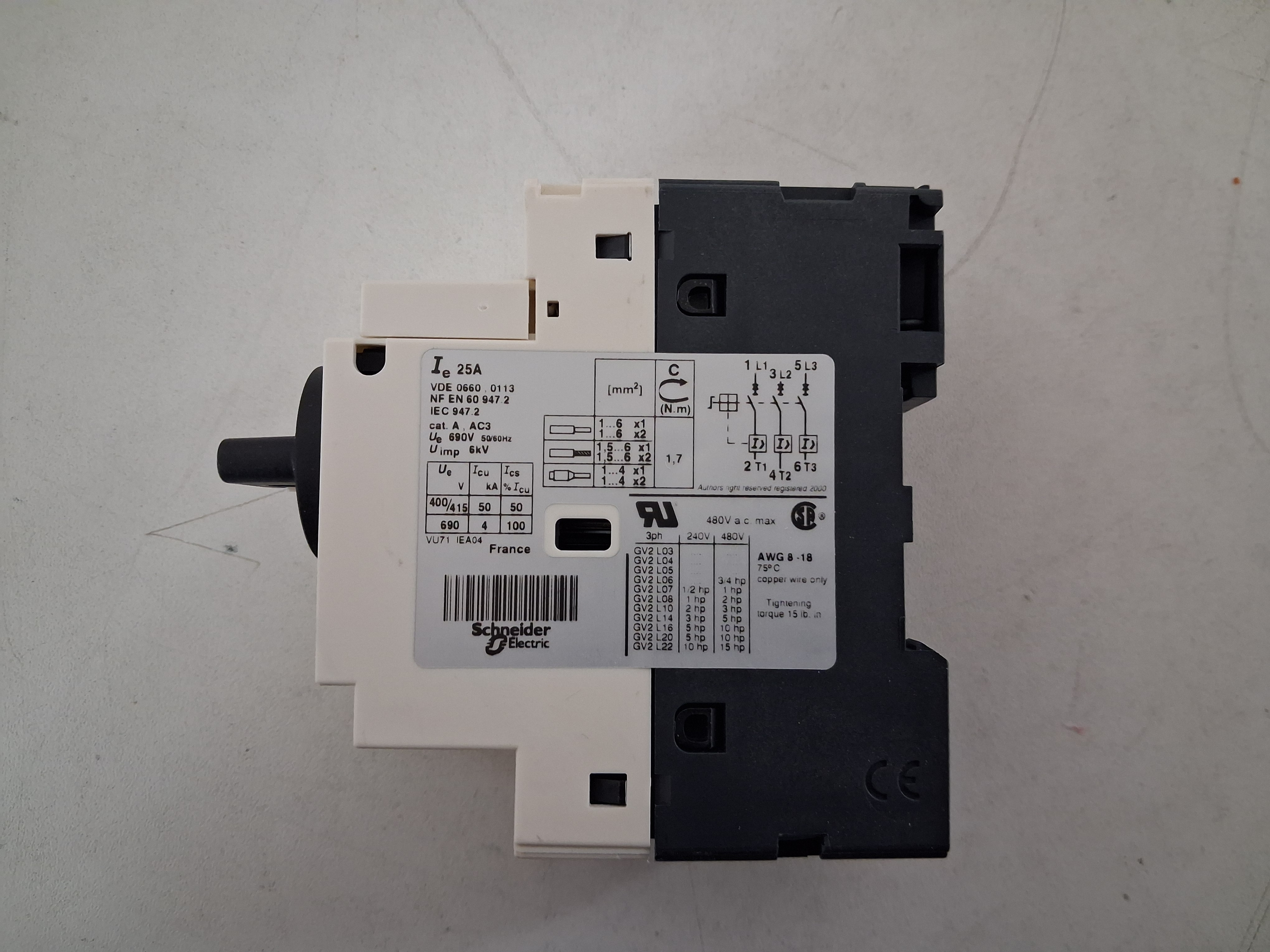Gebraucht Magnetic circuit breaker