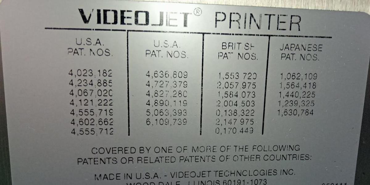 Gebraucht VideoJet Excel Serie 1000 Tinten-Jet-Coder-Drucker