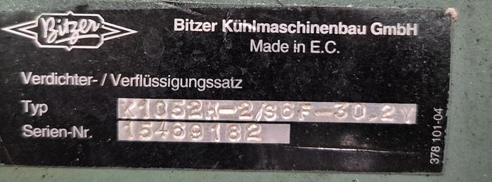 Gebraucht Blitzer Kälteanlage