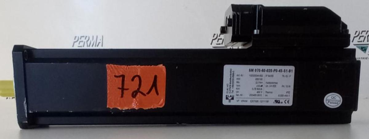 Gebraucht Elau Schneider elektrische Linearantrieb Servomotor SM070-60-020-P0-45-S1-B1