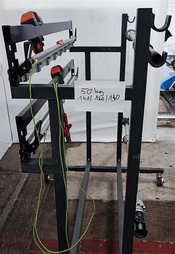 Gebraucht Folienabrollwagen für 2 Rollen mit Erdung