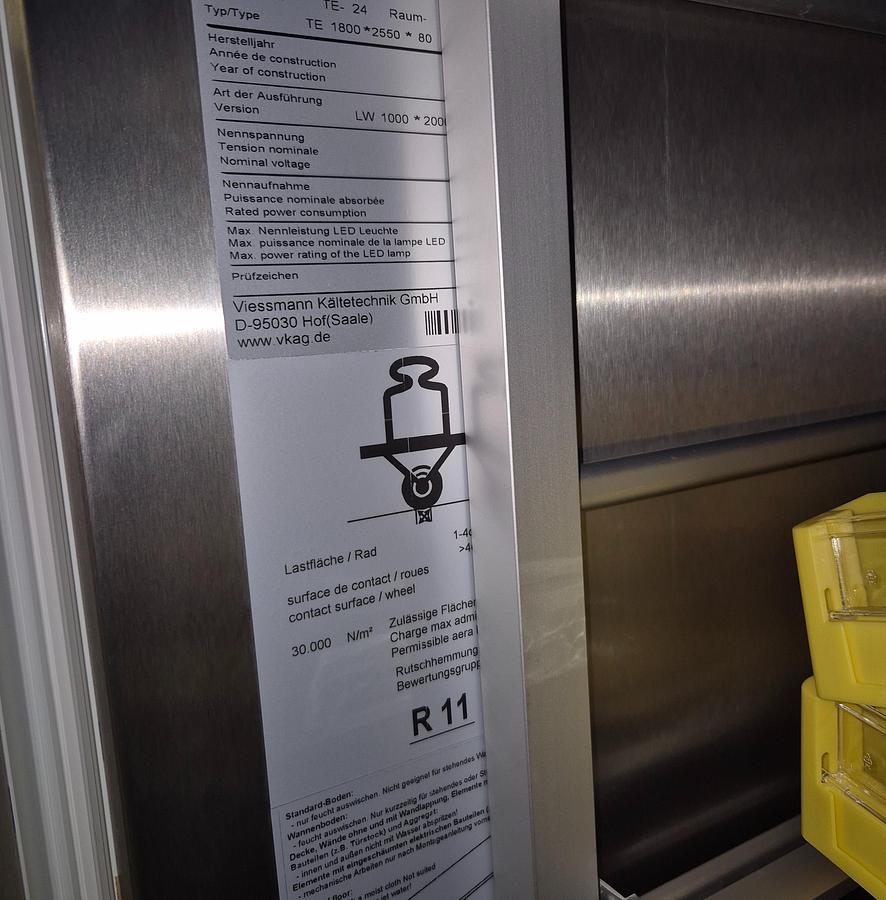 Gebraucht Thermotec Klimakammer 12 TE1700*2550*80