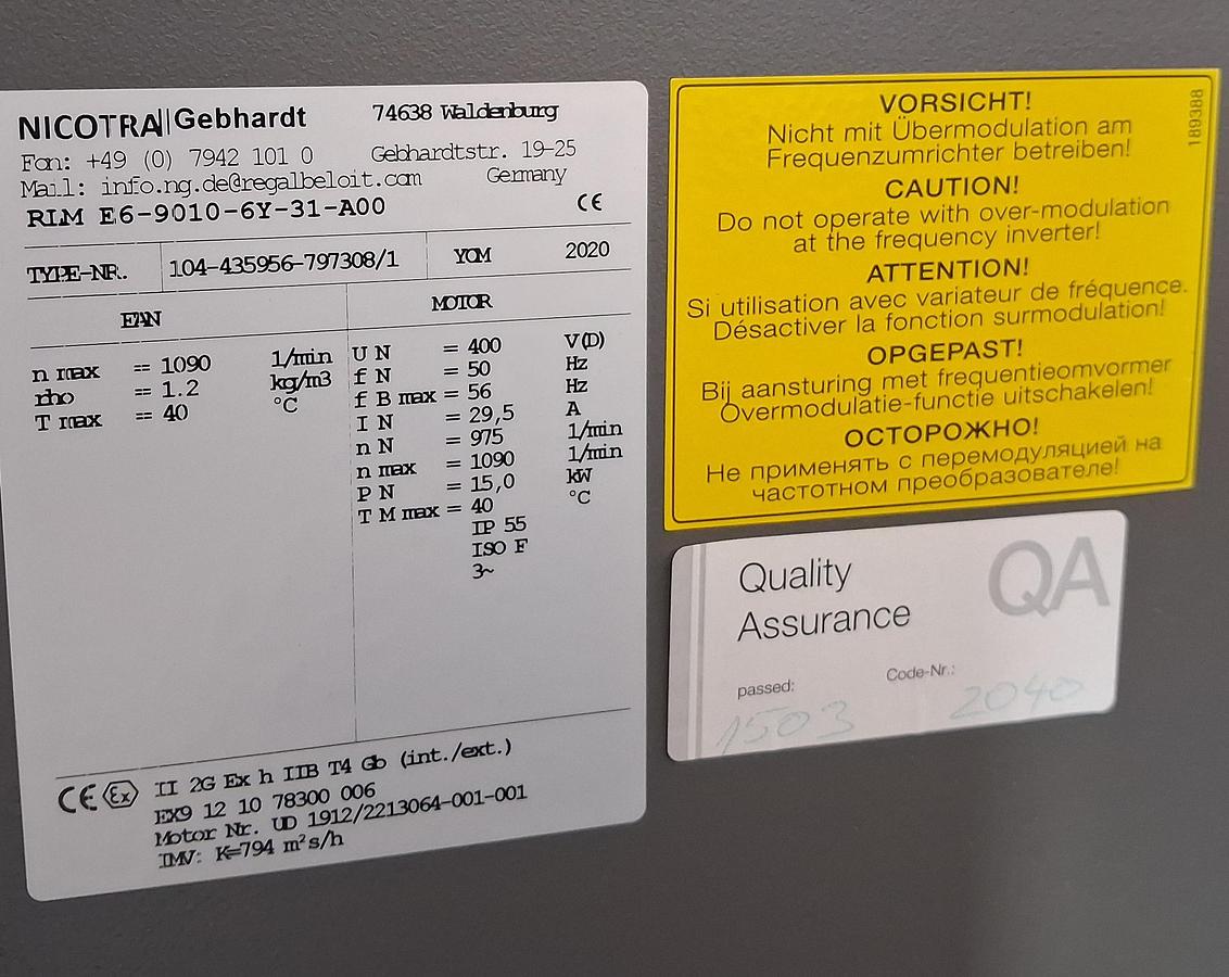 Gebraucht Ventilator