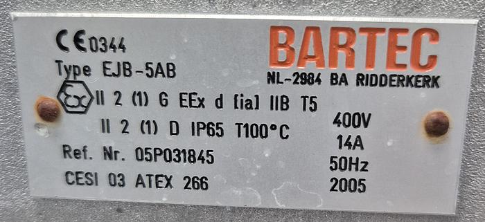 Gebraucht Bartec  Ex-geschützte Vakuumsystem