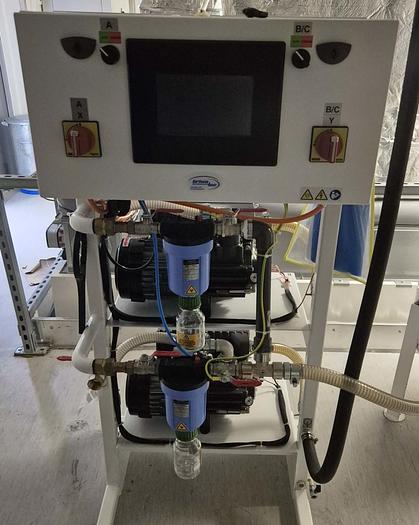 Gebraucht 2021 MIL'S / briwatec Hospivac V3 Vakuumsystem mit 500L-Tank und Bakterien-Doppelfilter G30390, gebraucht, sofort verfügbar