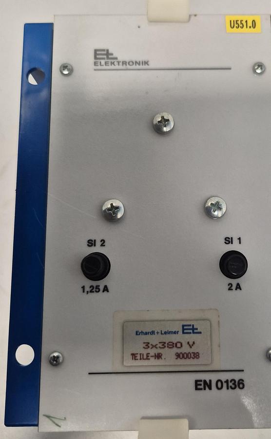 Gebraucht Erhardt+Leimer Elektronik CPU - EN 0136 / EP 102