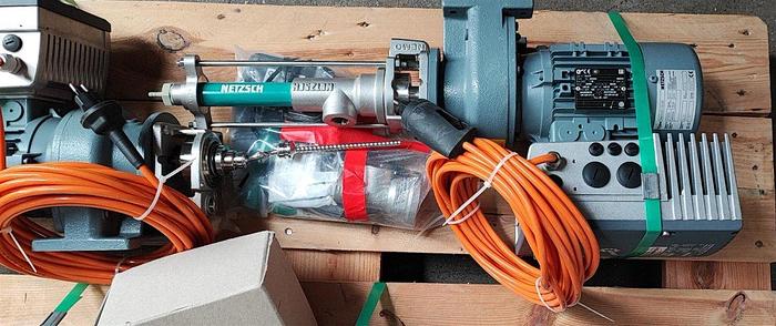 Gebraucht 2014 Netzsch Exzenterschneckenpumpe NM003BH06S12F mit Motor