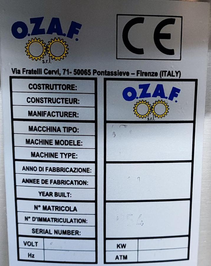 Gebraucht Ozaf E-15 AG Automatischer Zuführelevator mit Ozaf Automatischer Auflockerungsvorrichtung