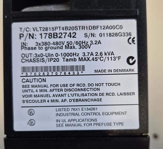 Gebraucht Danfoss Frequenz Umrichter - VLT® 2800