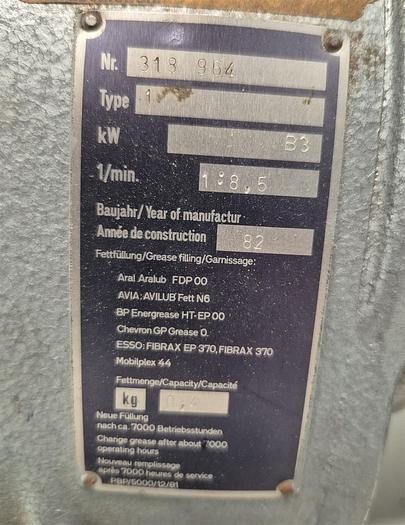 Gebraucht SSB Getriebemotor G-DRTFG-1-0511-40X00-B3