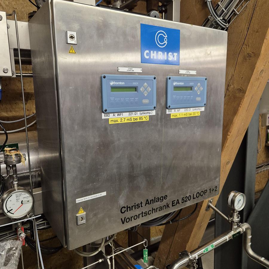 Gebraucht Christ Reinstwasserzirkulationsanlage Steritron EA 520 LOOP 1+2