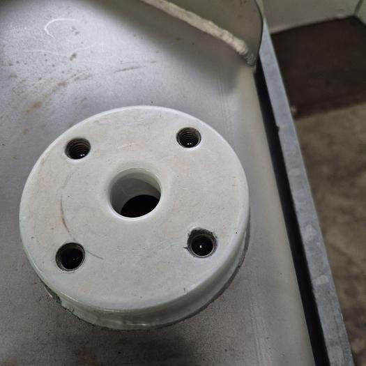 Used 1984 Stöcklin AG IBC-Behälter mit Halar-Beschichtung 630 ltr.