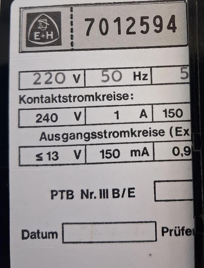 Gebraucht Stromversorgung E+ HV1