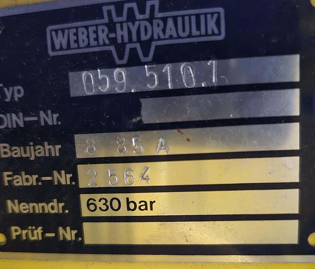 Gebraucht 1985 Weber Hydraulik 059.510.1