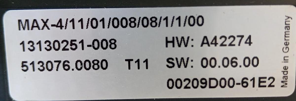 Gebraucht Elau Schneider Servo Verstärker MAX-4/11/01/008/08/1/1/00