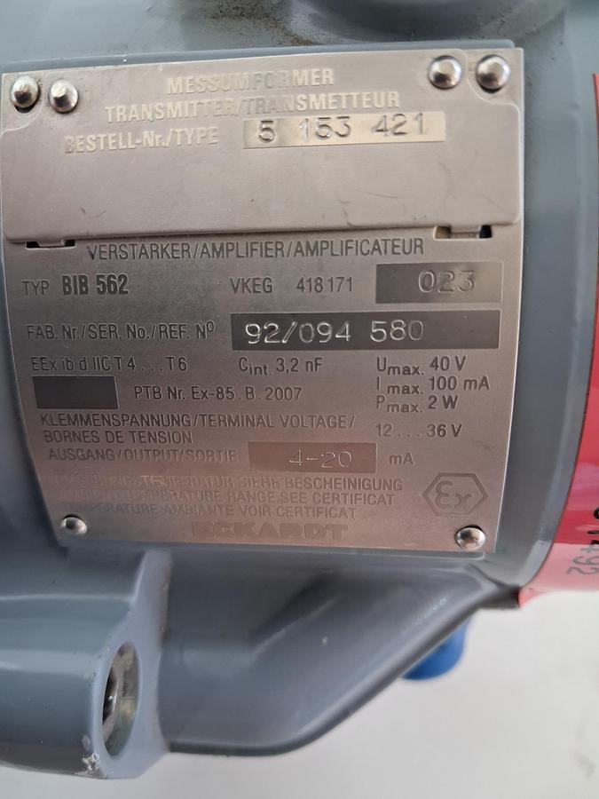 Gebraucht Drucktransmitter Eckardt