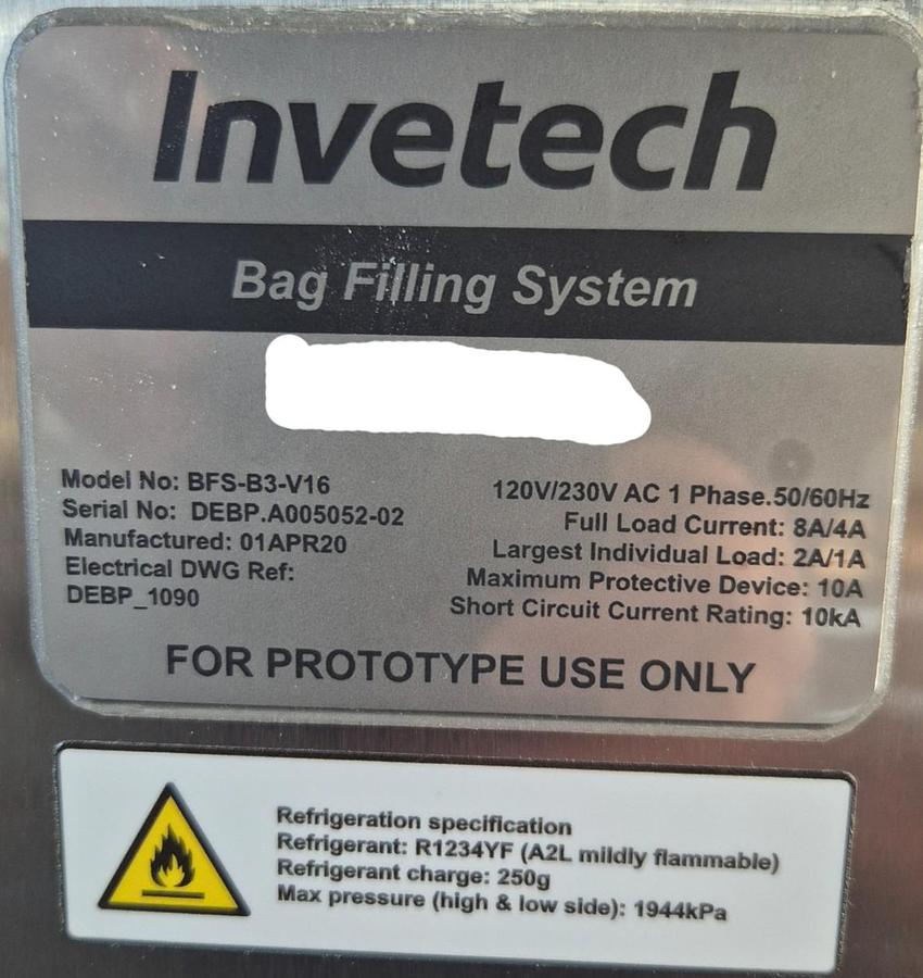 2020 Invetech Counterflow Centrifuge (CFC)