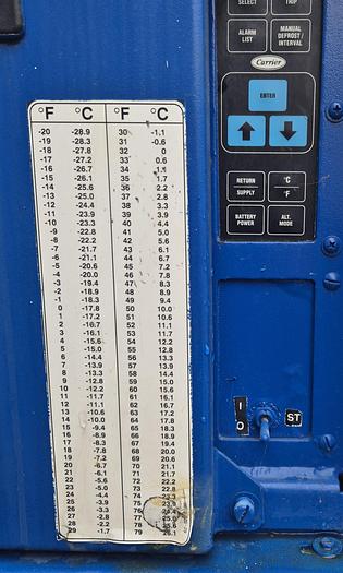 Gebraucht Carrier Transicold 10-Fuß-Kühlcontainer Modell 69NT40-551-510