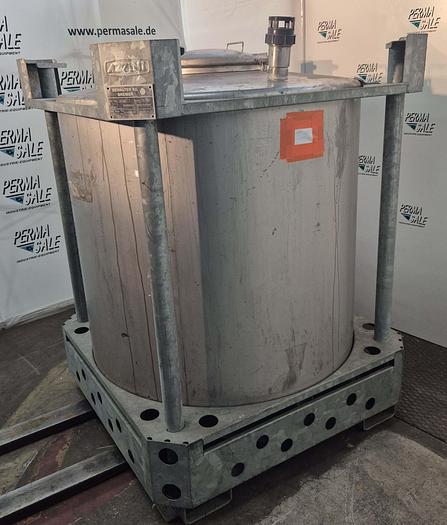 Gebraucht AZZINI Edelstahl-IBC mit 997 Litern Kapazität