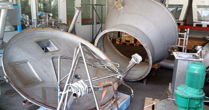 Gebraucht Gericke Mischanlage mit vier Behälter RA800