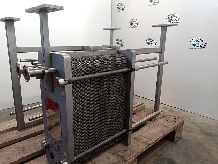 Gebraucht APV Edelstahl Wärmetauscher T4